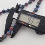 Antique Venetian Style Floral Glass Beads Necklace Image 9