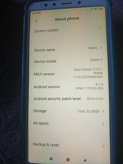 Redmi 5 32gb