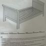 Mamas and Papas Sleigh cot/toddler bed Image 3
