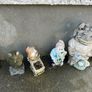 Fairy garden stone gnomes statues figures Image 3