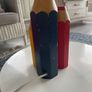 Vintage Wooden Crayon Lamp Image 5