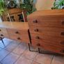 Two sections of vintage Danish furniture Image 4