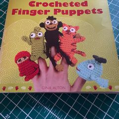 Crocheted Finger Puppets (Cozy) by Gina Alton Paperback Book