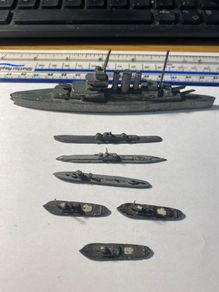 Vintage Lead models ships lot 2