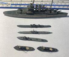 Vintage Lead models ships lot 2