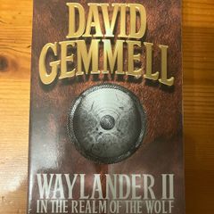 Fantasy book:'Waylander II.In The Ream Of The Wolf' by  David Gemmell