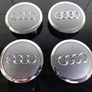 4 x Grey Audi Centre Caps (69mm) - FREE POST Image 2