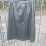 Black leatherette/faux leather skirt (free postage) Image 5