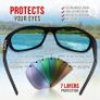 Polarised Sports Sunglasses for Men & Women Image 5