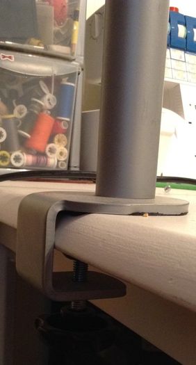 Single Monitor Desk Mount, Height Adjustable Monitor Stand Mount, Full Motion Monitor Arm Desk Mount