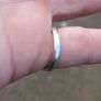 Heavy Double Leaf Sterling Silver Ring Image 5