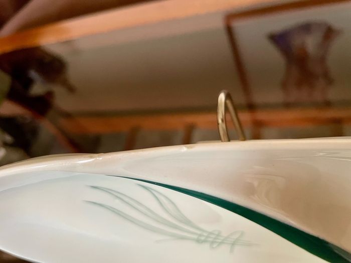 Vintage green Carlton ware Windswept Design 1950s 60s