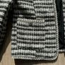 Gorgeous H&M double breasted tweed blazer S Image 7