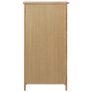 Wine Cabinet 56x32x110 cm Solid Oak Wood Image 6
