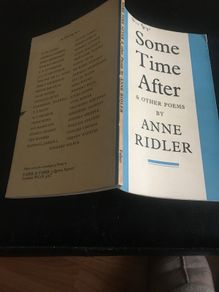 Some Time After & Other Poems by Anne Ridler