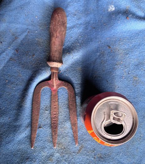 Vintage garden fork