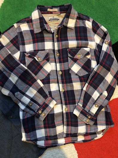 Lovely shirts Zara New & Mayoral like new 6 years old