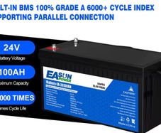 LiFePo4 Battery 100AH 100%  EVE/Great Power Cells Solar Battery 24v
