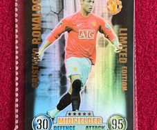 Topps Match Attax 07/08 Cristiano Ronaldo Limited Edition