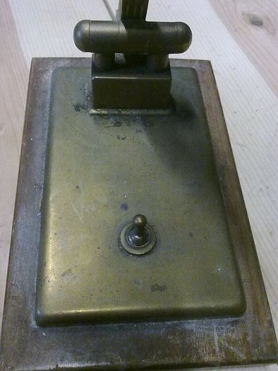3 old lamps for spares or restoration