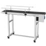 PVC Belt Electric Conveyor Machine Adjustable Conveyor Table Conveyor Belt Stainless Steel Anti-Static Code Machine with Double Guardrail Image 10