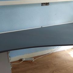 High sleeper bed with desk