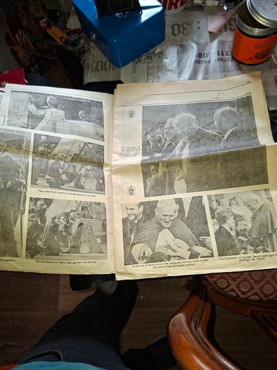 The Irish Times Newspaper Pope John Paul II in Ireland, covering his historic 1979 pastoral visit, Postage Available or Collection