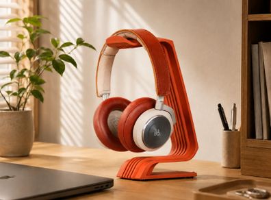 Modern Wave Headphone Stand  Choice of Colour  New