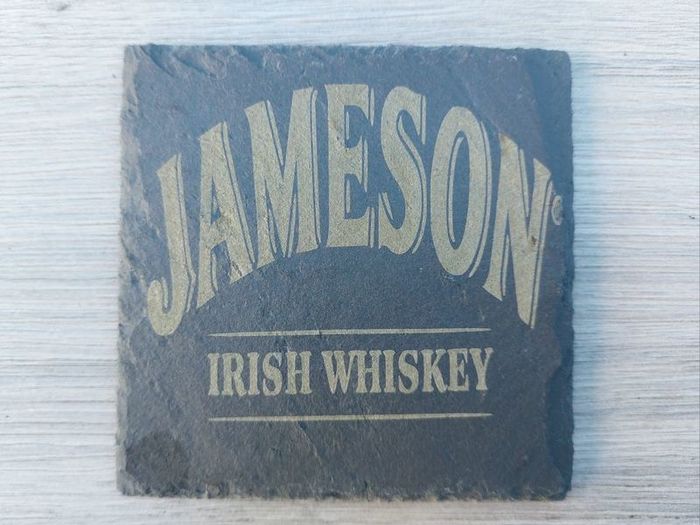 Jameson Irish Whiskey Engraved Coaster Set (2pk)