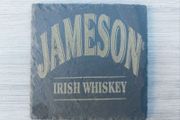 Jameson Irish Whiskey Engraved Coaster Set (2pk)