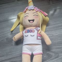 I am Sanna Unicorn Plush..U Tuber