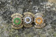 BRASS Tricolour - Irish Easter Rising, Independence, Civil War Badges