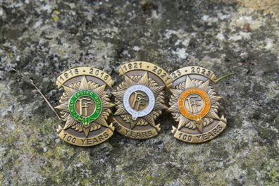 Irish Easter Rising, Independence, Civil War Badges