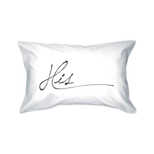His and Hers Matching Pillowcases