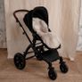 Baa Baby Fur Buggy Liner Grey Image 2