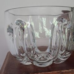 Mid century Krosno Glass Bowl