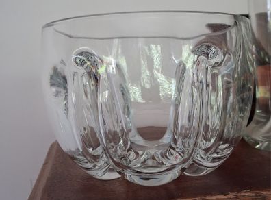 Mid century Krosno Glass Bowl