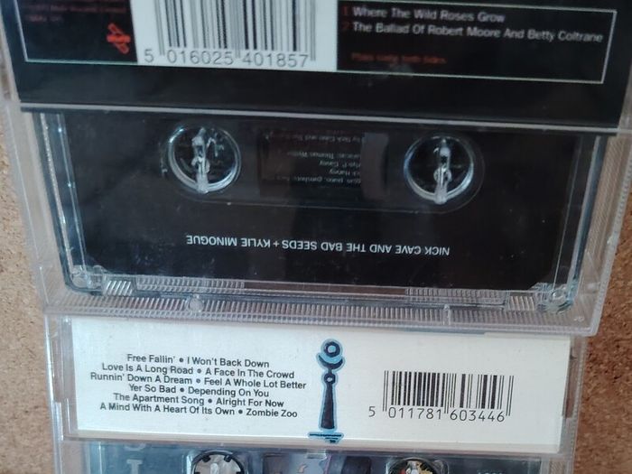 Premium Vintage Cassette Collection 20 Albums (90s Alt-Rock, Irish Legends, Rare singles)