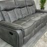 New 3+2 Westwood Sand Sofas Recliner Image 5
