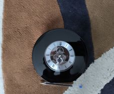 Dartington crystal clock