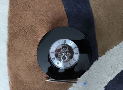 Dartington crystal clock