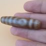 Vintage Himalayan Tibetan 2Eye Agate Dzi Bead Amulet Image 10
