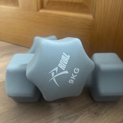 Dumbbells - 9kg Pair