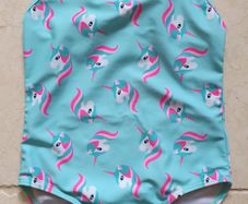 Girls Unicorn Swimsuit 6 Years