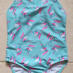 Girls Unicorn Swimsuit 6 Years
