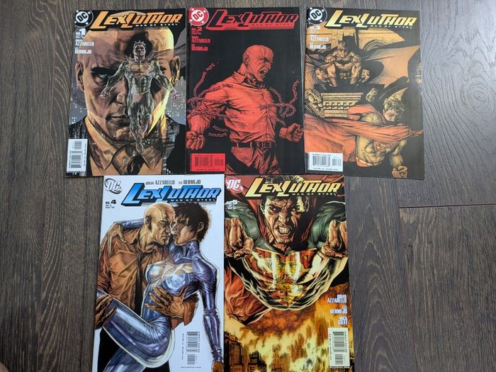 24 DC Comic Books Full Sets Identity Crisis Lex Luthor