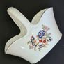 Vintage Royal Tara Fine Bone China Posy Basket,  Flower Basket,  Irish Pottery,  Galway Ireland,  Floral Design Image 7