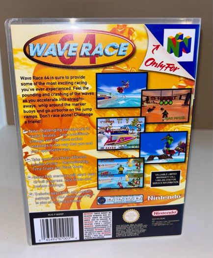 Custom Nintendo 64 Game Cases