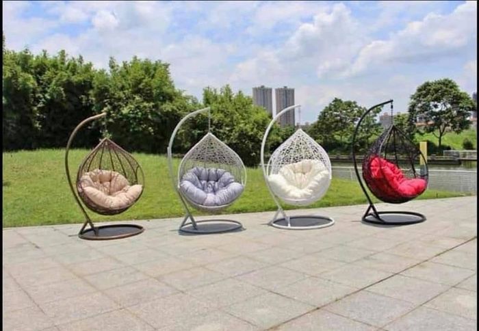 New Rattan Hanging Swing Egg Chairs / Delivery