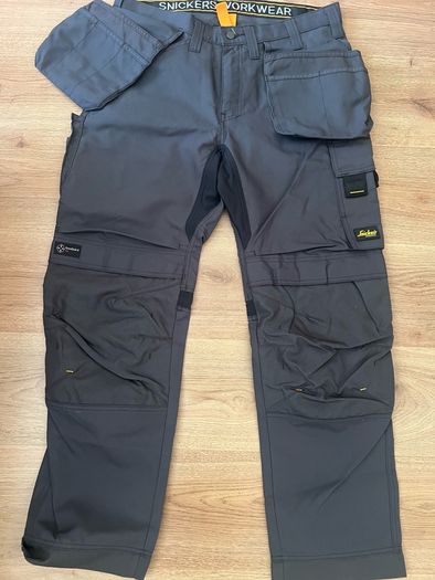 Snickers 6201 All Round Work Trousers steel grey
